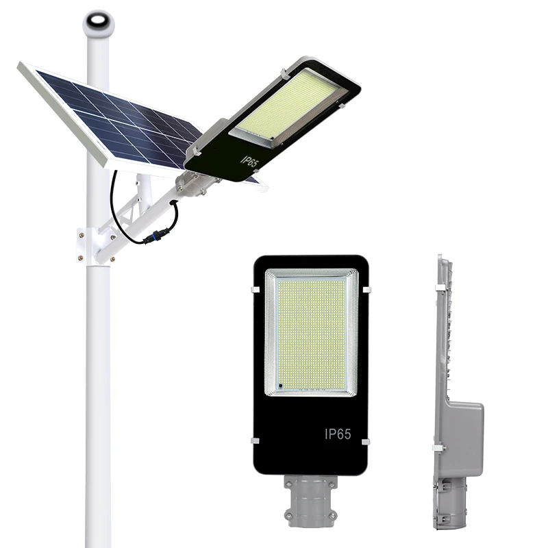 Outdoor lighting garden High Power Led Street Light Solar Led Light Solar Panel Luminarias Waterproof Luminous Lamp ISO
