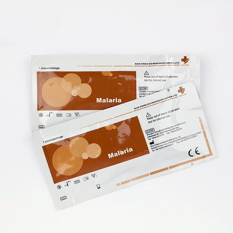 Медицинская диагностика цельной крови от малярии Pf. p.f./p.v. P. f./Pan. Набор для быстрой диагностики малярии