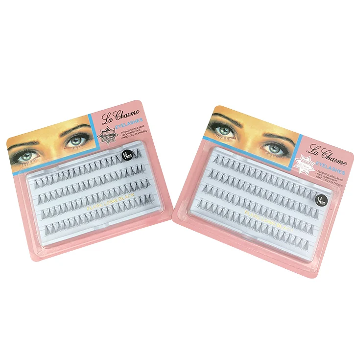 Individual Eyelash Extensions Self Grafting Lashes Natural Looking Premade Fans 5D Fake Eyelashes
