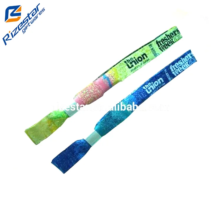 
Customized Event /Festival Woven Fabric Wristband 
