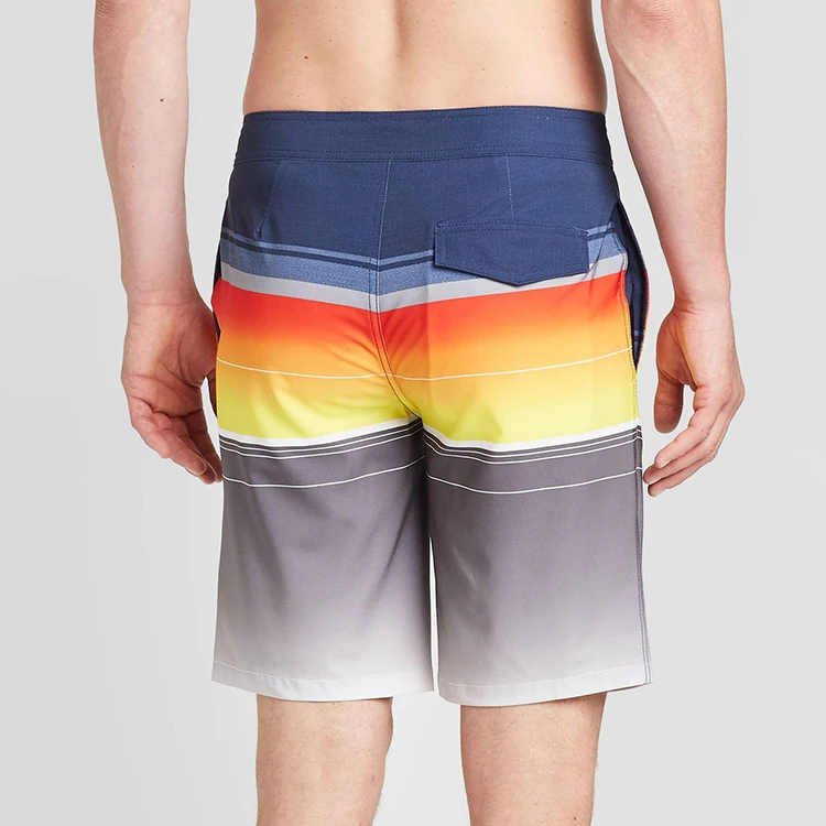 Custom Sublimation Palm Printed New Style Beach Surf Wear Swimwear Manufactures of Board Shorts