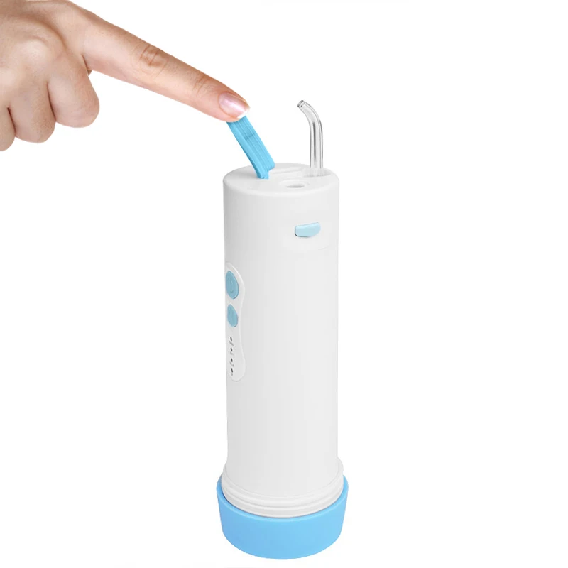 Mini pocket teeth cleaner oral irrigator water toothpick 200ml 4 modes with DIY custom setting