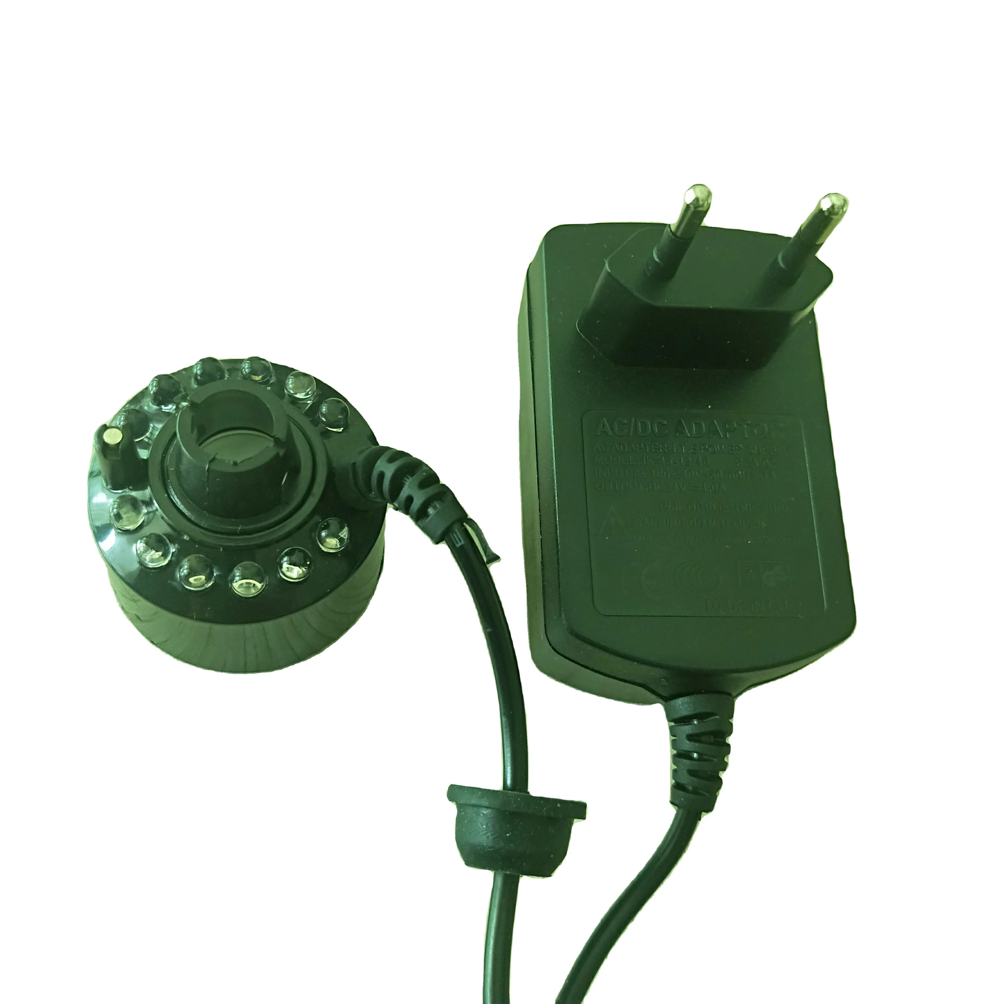 garden accessory 12 LED aquarium fogger ultrasonic humidifier