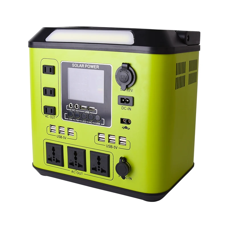 1500W Portable Functional Backup Emergency Mobile Power Supply