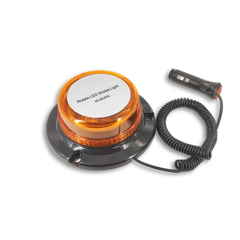 car accessories led flashing warning light led warning lamp rotate led strobe light rotate signal lamp