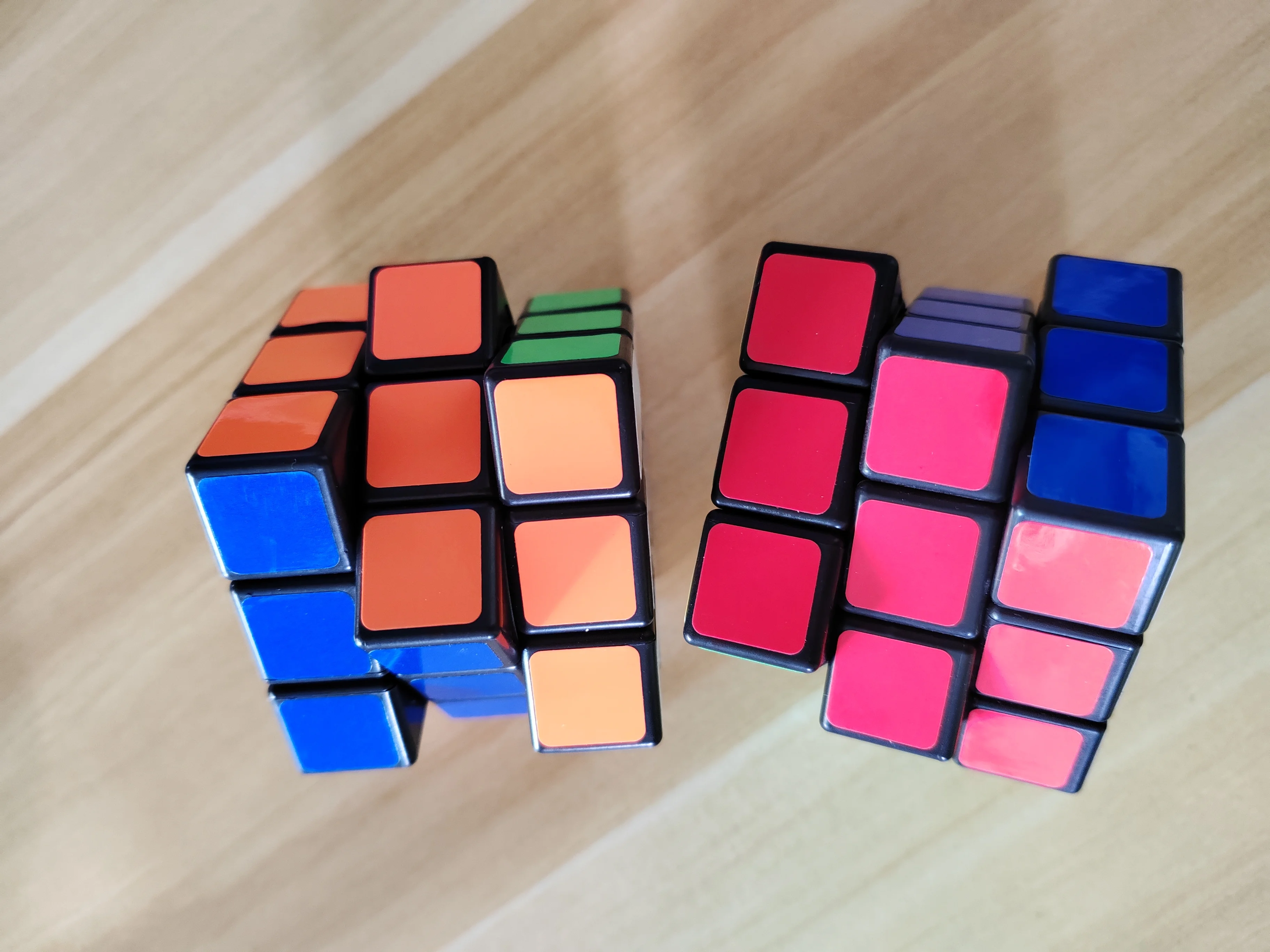 Wholesale 5.7CM Plastics Cube DIY Toy 3*3*3 Magic Cubes