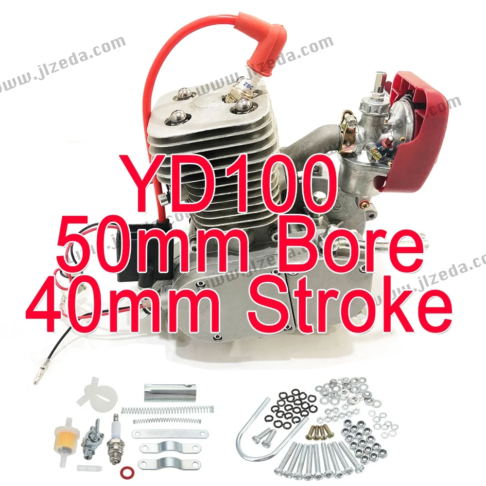 Manufacturer motorized bike motor bike 100cc bicycle engine kit Chopper scooter 2 stroke 80cc bike engine