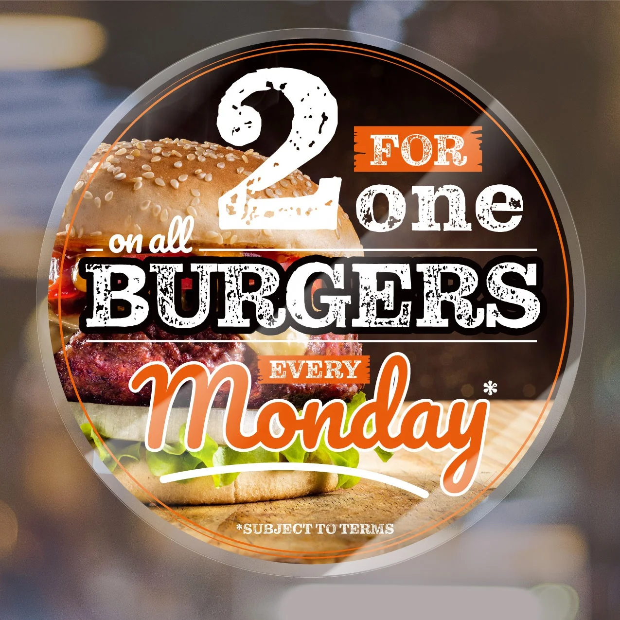 Съемная оконная стеклянная настенная виниловая наклейка логотип печать для Витрины Магазина