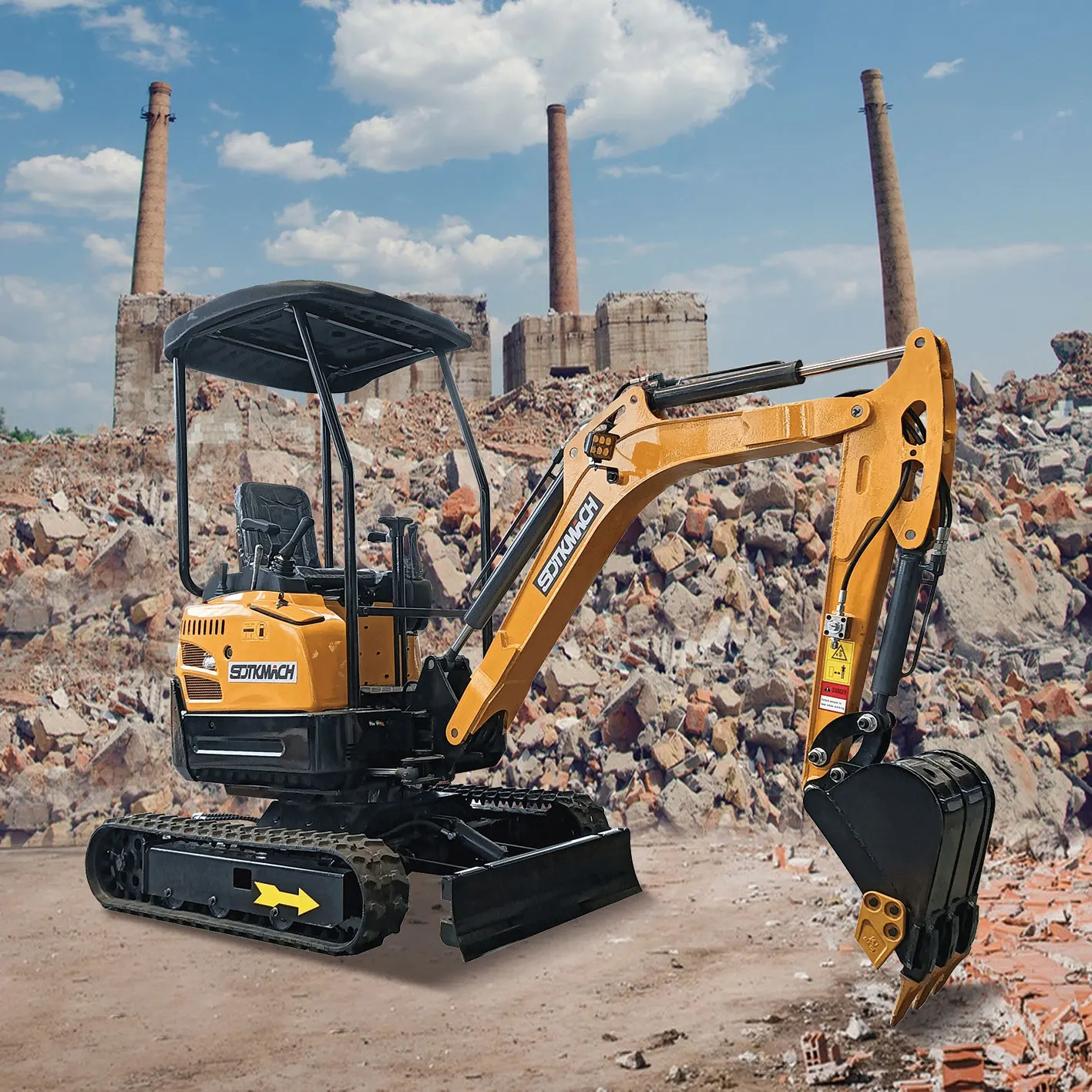 Free shipping! 1 ton 1.5 ton 2 ton excavator cheap excavator price with free bucket for sale