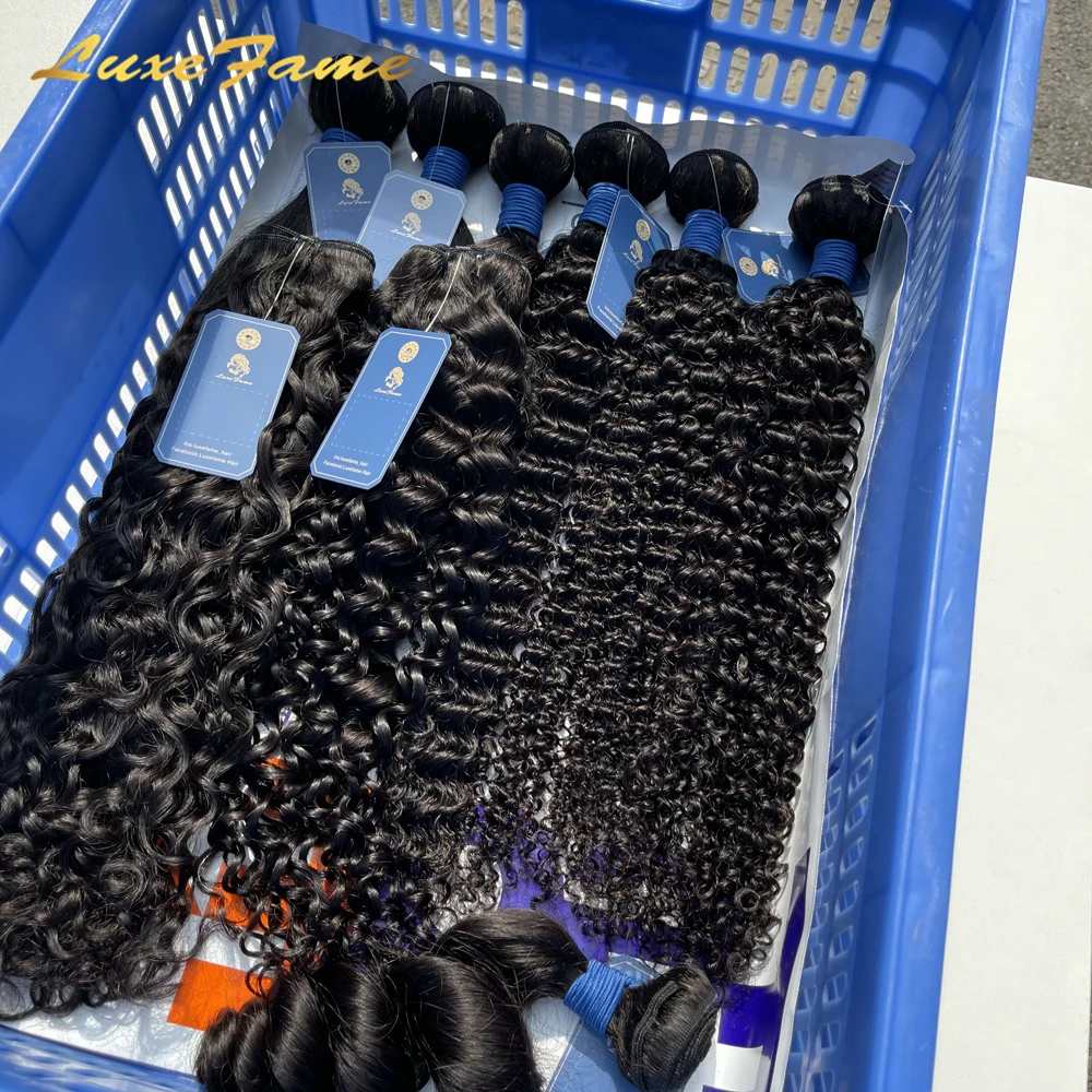 Wholesale Raw Natural Curly Wavy Indian Hair,Natural Grade 7a Virgin Hair,Hair Extension Samples Product In Guangzhou