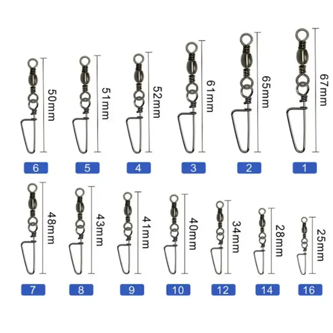 Hot sale fishing accessories fishing snap swivels,High-strength Sink2