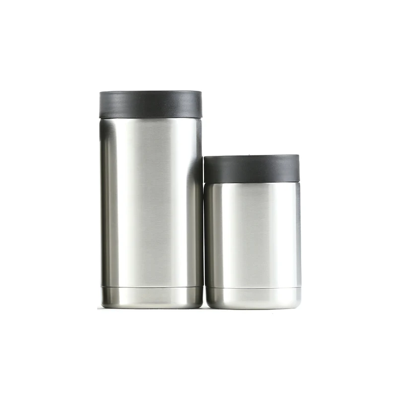 14 унций колы может охладитель подходит высокий держатель бутылки пива нержавеющая сталь стакан чашка пива может охладитель изолятор