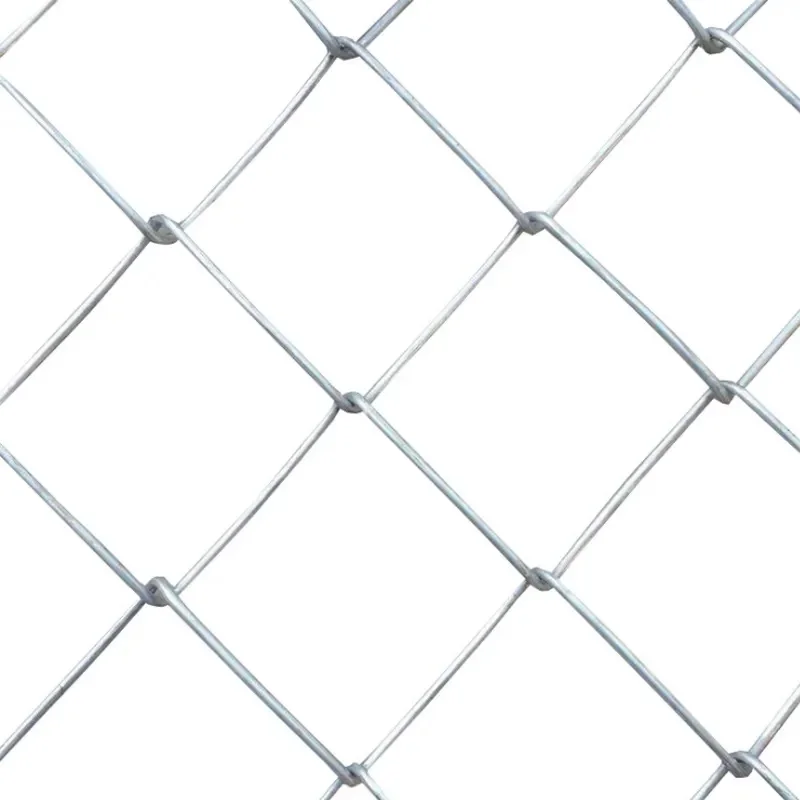 Galvanized stainless steel wire chain link wire mesh fence netting for prison fence