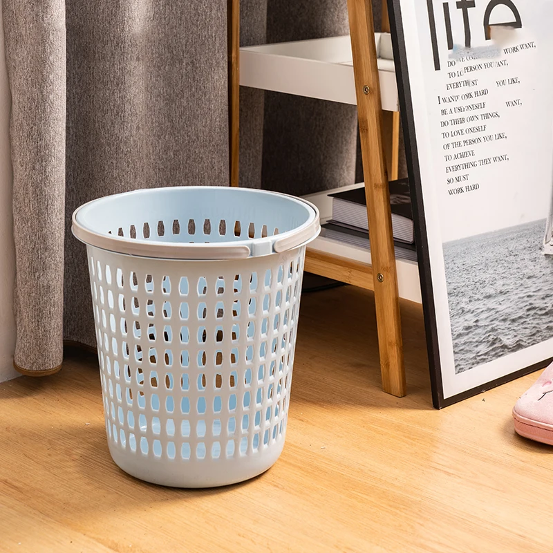 18L waste bins home cleaning products garbage bin plastic trash can plastic bins kitchen trash can trash can with handle