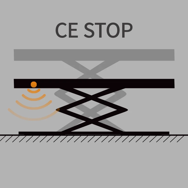 3500kg car hydraulic tilt type small auto lift portable 3.5T mini scissor type quick jack lift