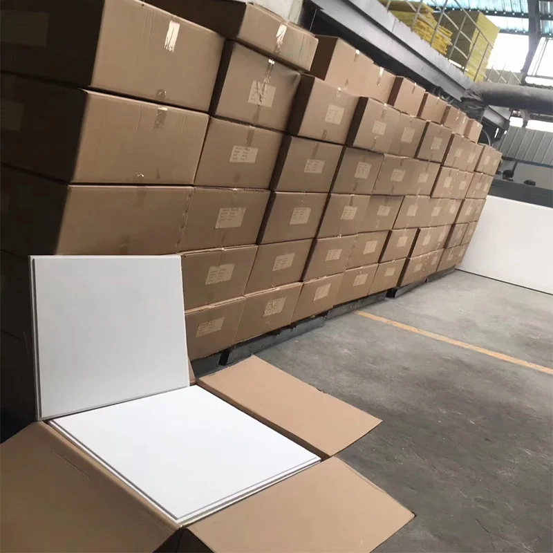 waterproof fiber glass wool insulation materials and sound absorb office hospital auditorium ceiling used board