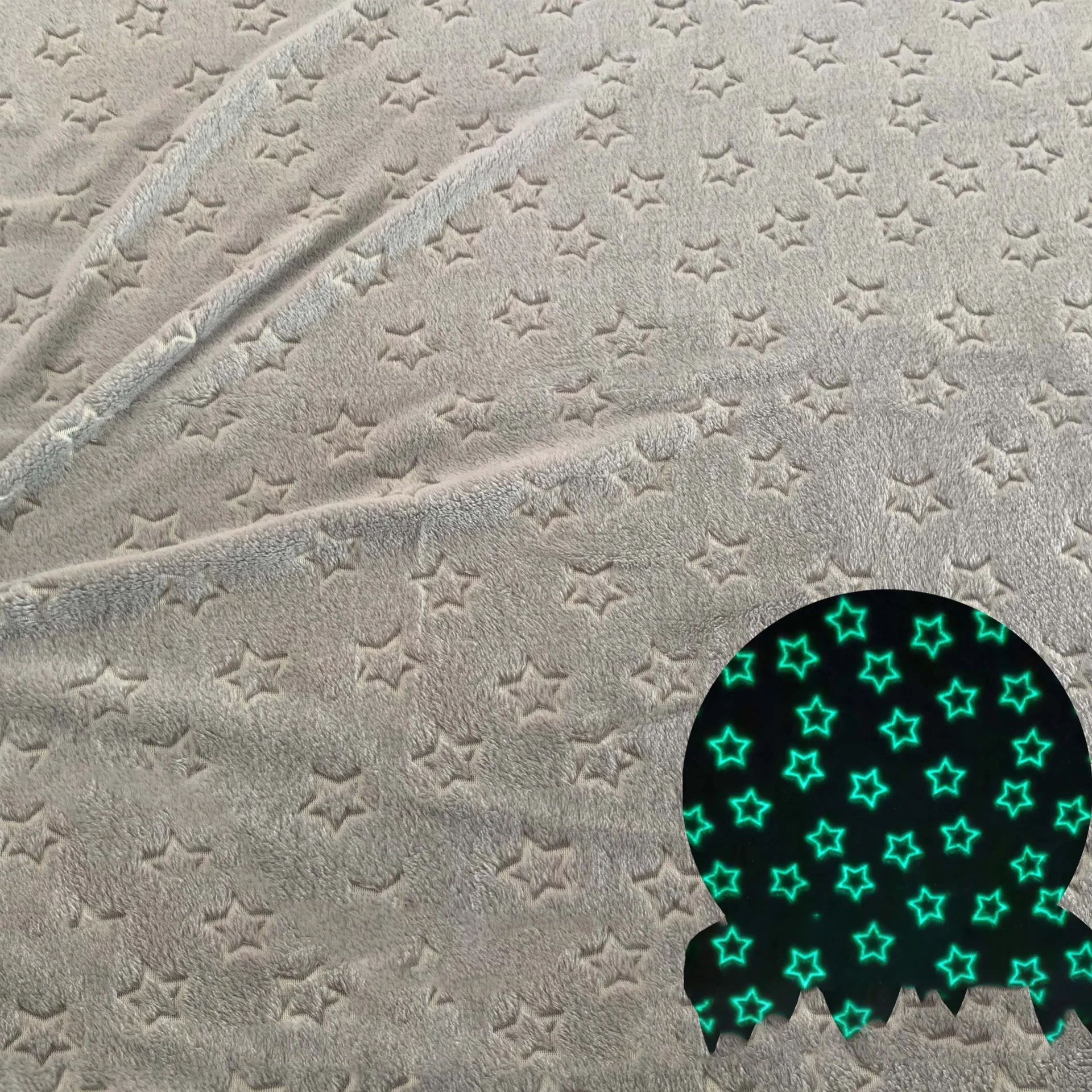 
Wholesale Fluorescent Hot Selling Star Style All Kinds Of Pattern Printing Coral Flannel Fabric Blankets 