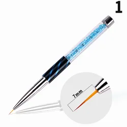 High Quality Acrylic Handle Nail Art Cat Eye Drawing Liner Pencil Extension Nail Gel Brush