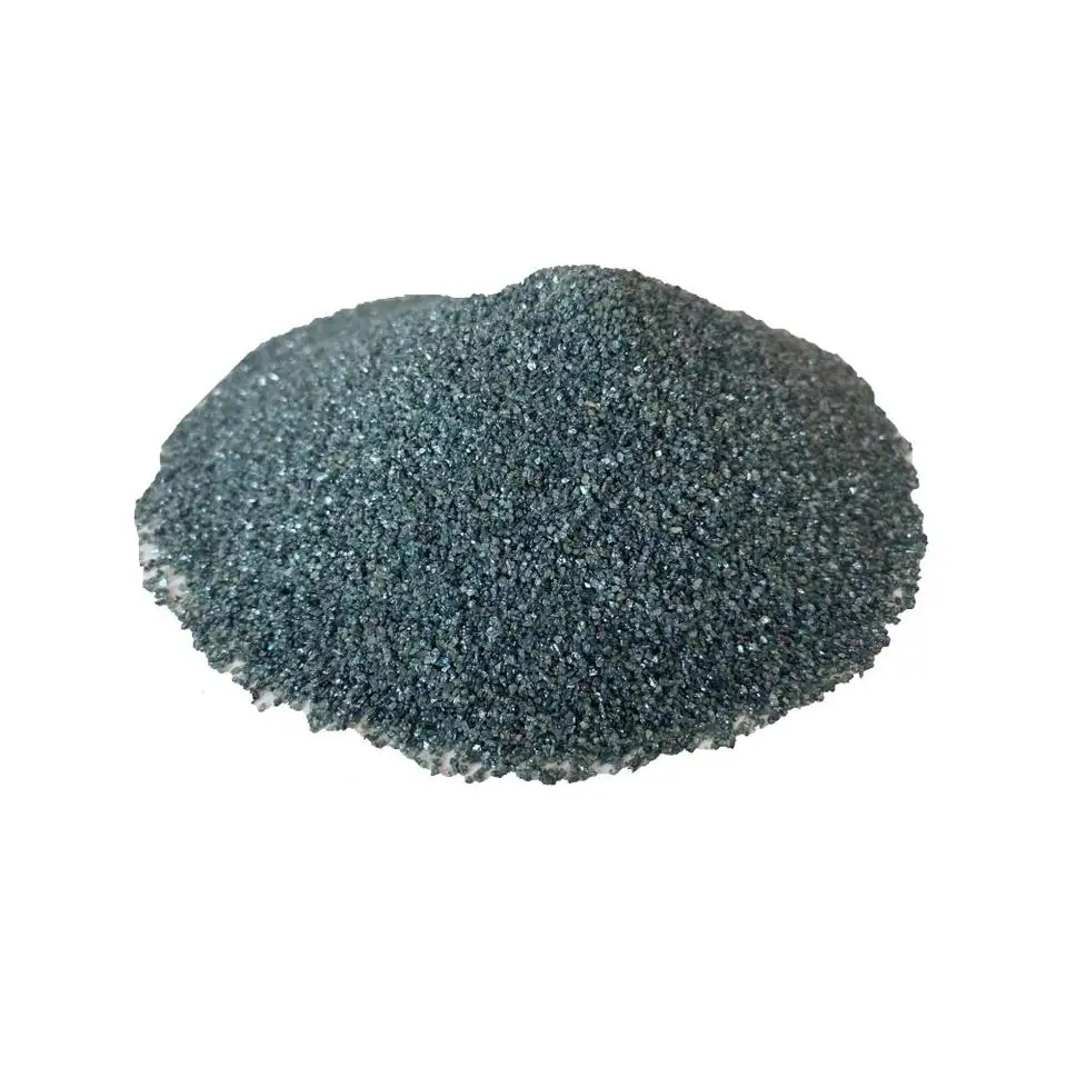 Green Silicon Carbide Abrasive grits Price Blasting Media,grinding/ Polishing/ Steel Making Granular Steel