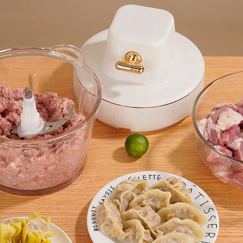 Home Kitchen Food Blender Grinder Household ManualFood Processors Vegetable Chopper Electric Mini Food Processor