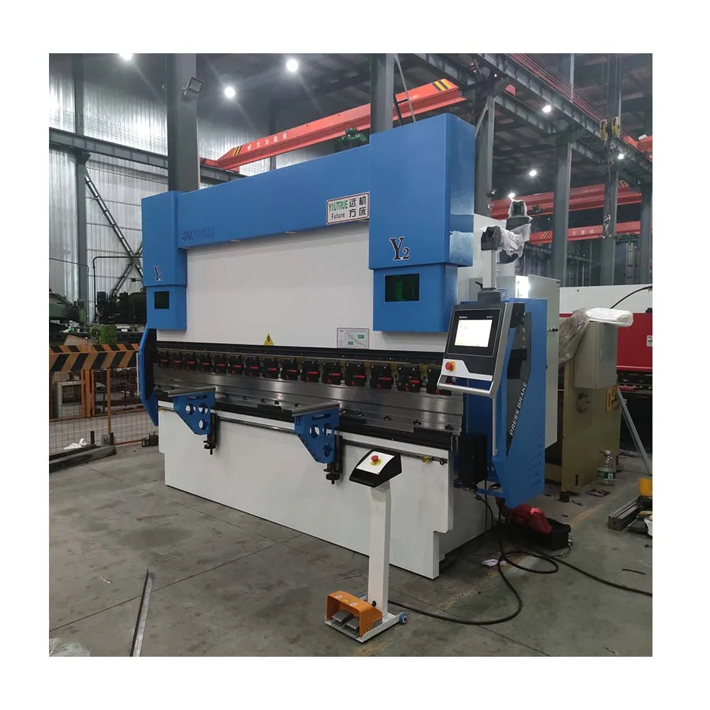 Высокоточный стандартный 6 оси серводвигателей c ЧПУ Типа cnc листовой металл гибочная пресс с DA66T
