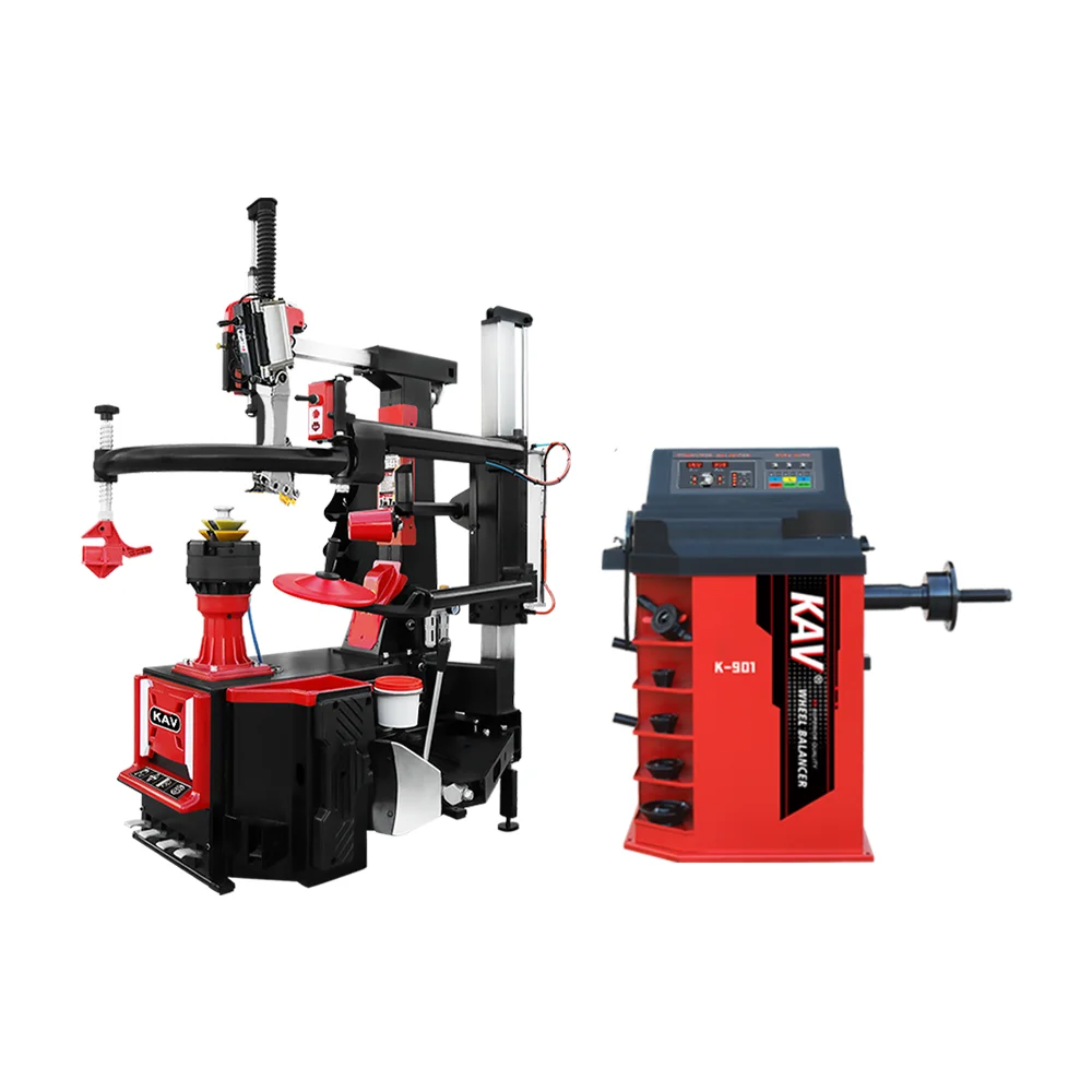 Tyre Changer Machine Car Tire Changer Equipment  Tire Changer And Balance Combo Automotive Equipment Combo