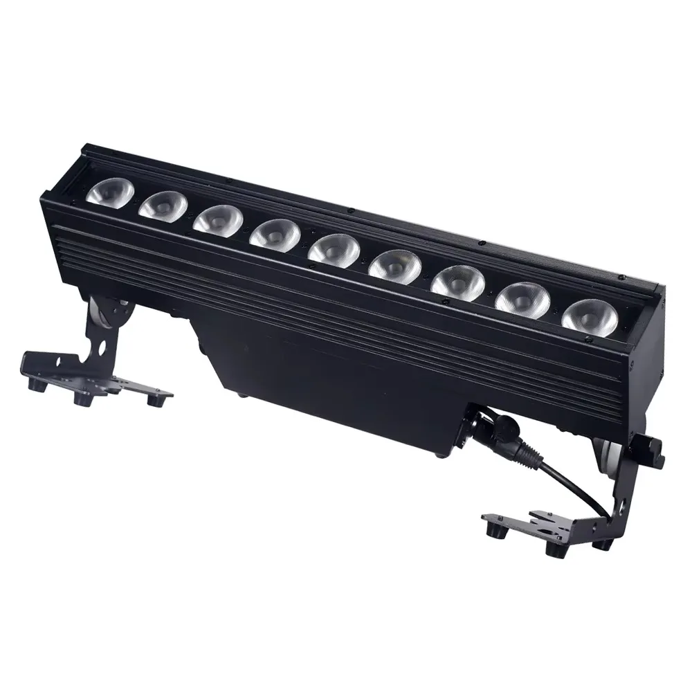 Outdoor Stage Lighting RGBWA UV DJ Disco TV Lights Wireless 9x18w Battery Wall Wash IP65 LED Bar