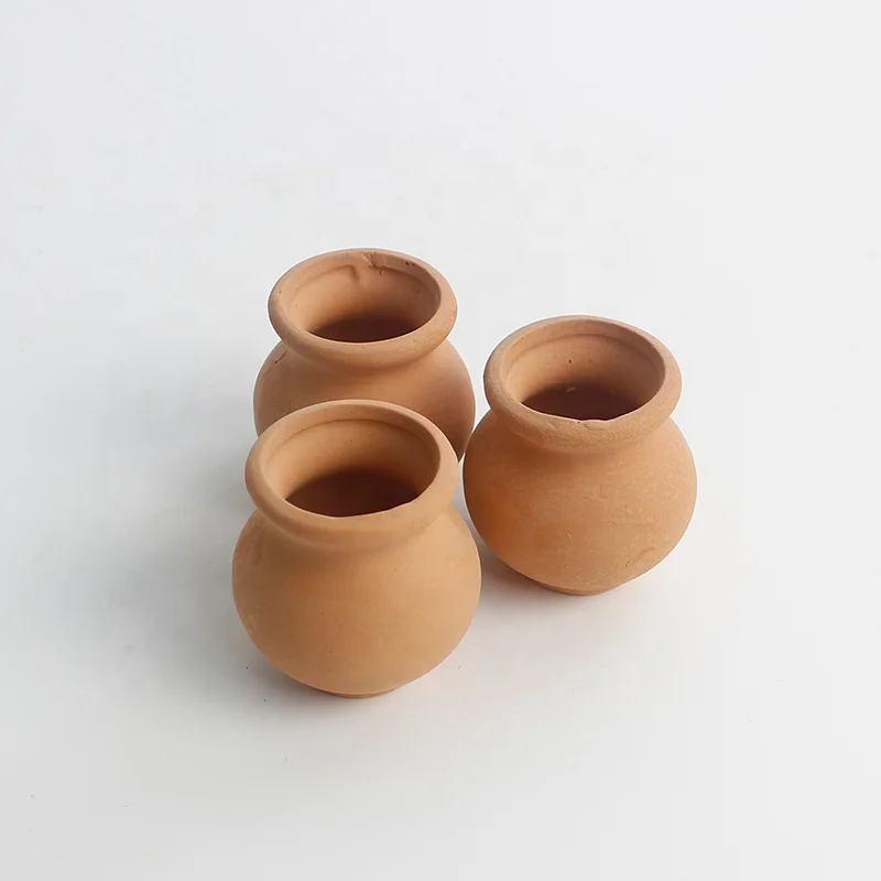 Terracotta Clay Pots Mini Succulent Cactus Nursery DIY Desktop Windowsill Ornament Wedding Decor New Home Office Flower Pot