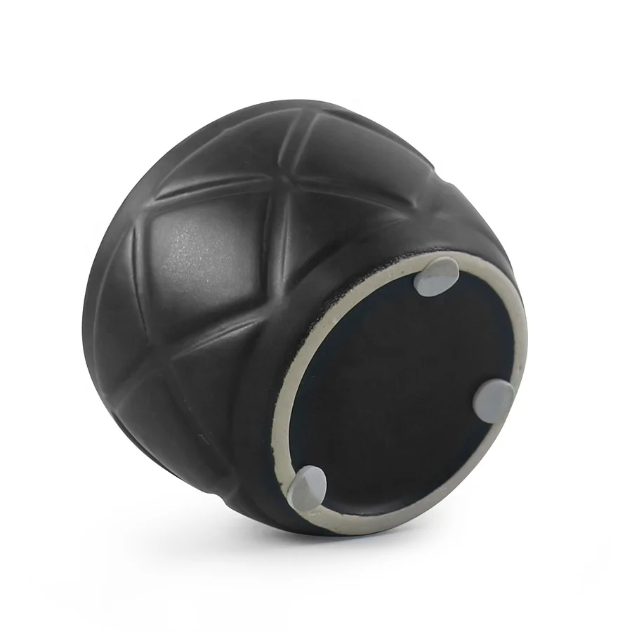 Modern  Black Ceramic Cactus Pot Small Flower Pot Stoneware Succulent Plant Pot for Garden Home Decor