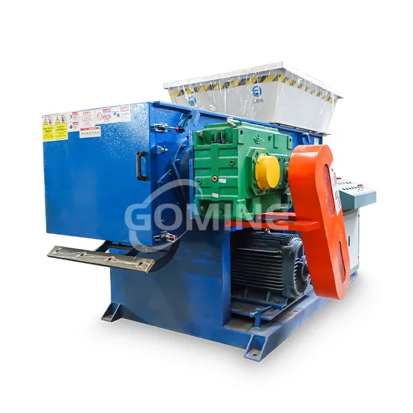 Hard Plastic Shredder Machine / Single Shaft Shredder Recycling /Plastic Waste Crushing Machine