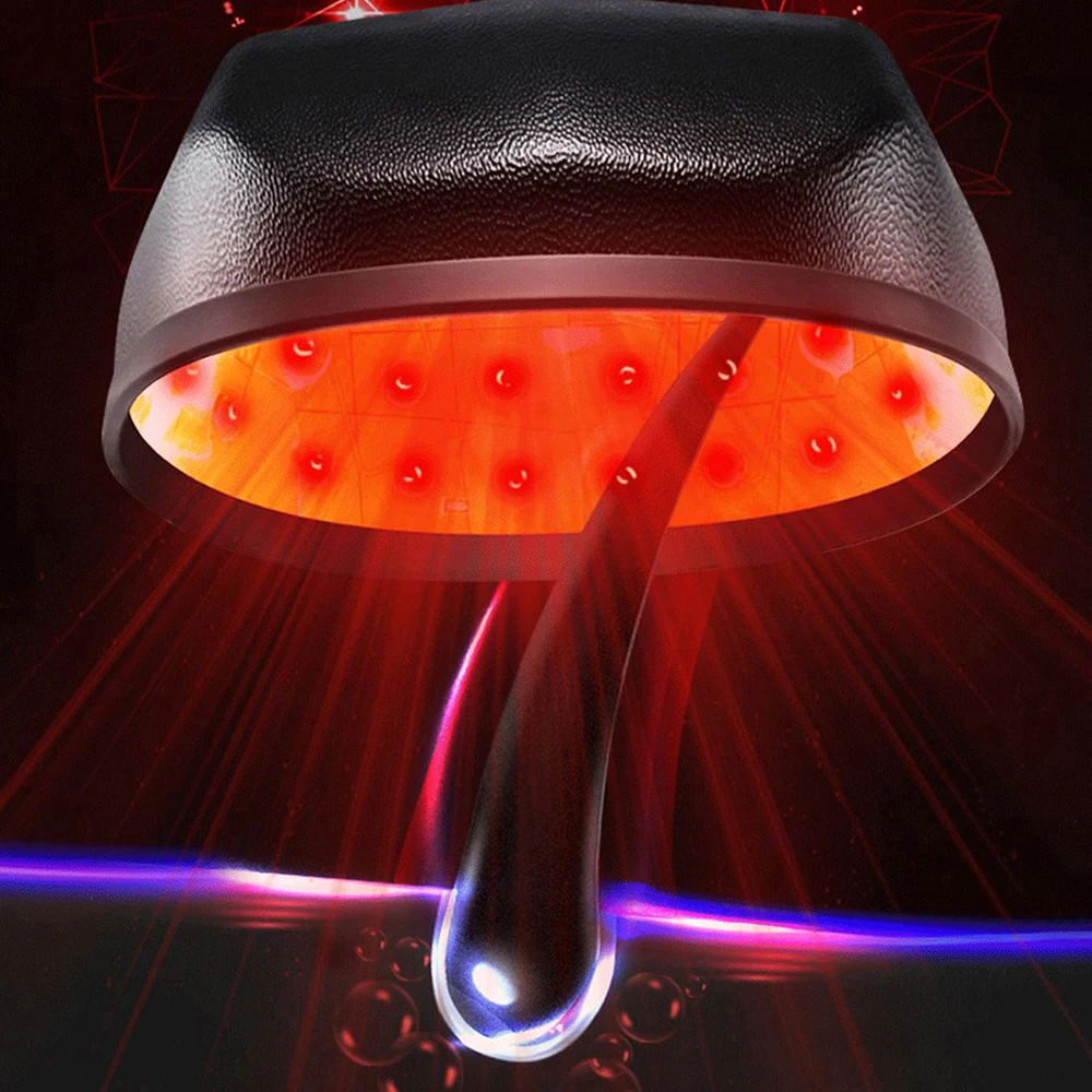 Профессиональный портативный 108 200 266 272 322 диодный лазерный шлем для роста волос против выпадения волос светодиодная световая терапия головной убор для роста волос