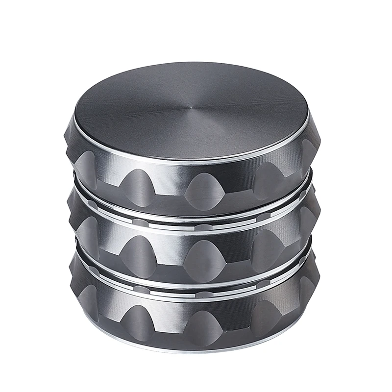 50mm Wholesale high quality aluminium colorful Grinder herb metal tobacco herb Grinder