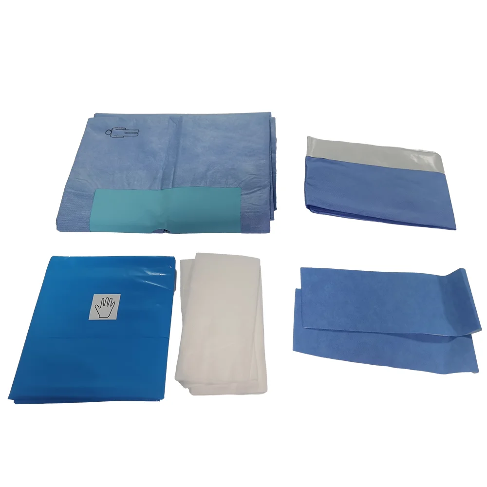 Professional Manufacturer Universal Non Woven Fabric Disposable Sterile Hand Surgical Pack