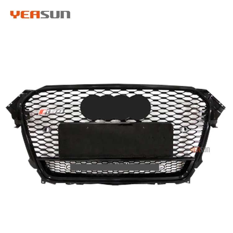 B8.5 RS4 стиль ABS решетка радиатора для Audi A4 S4 2013 2014 2015