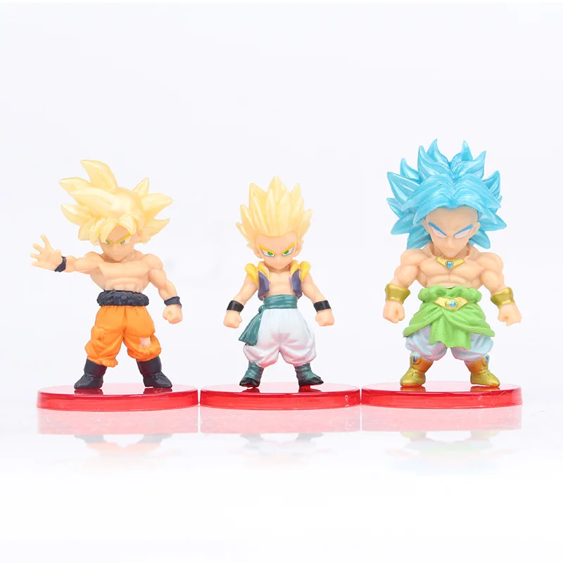 Оптовая продажа 21 шт. dragon-ball Z фигурки героев Комплект Игрушка «Dragonball» шарики набор