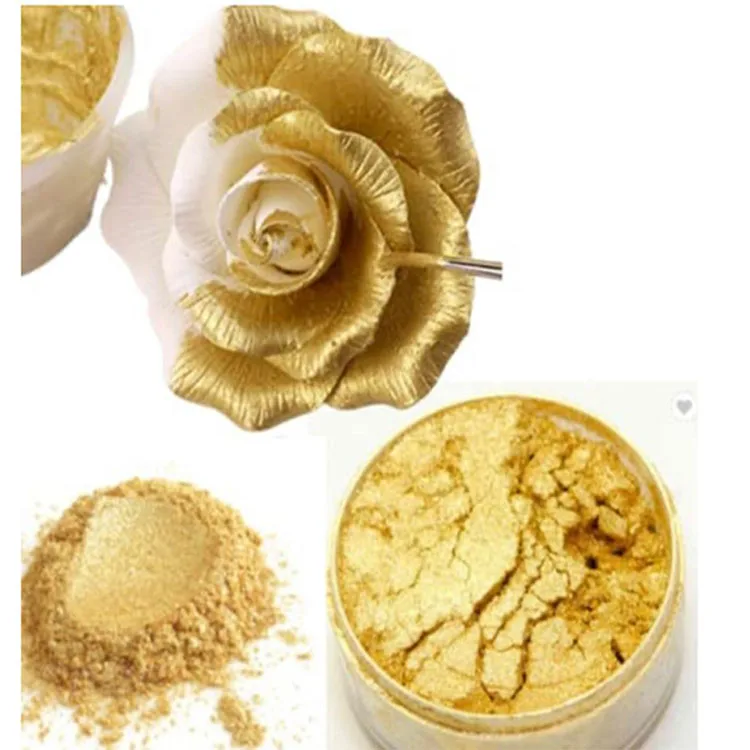 Edible Glitter Lustre Dust Food Coloring Cake Decorations Gold Edible Glitter Powder