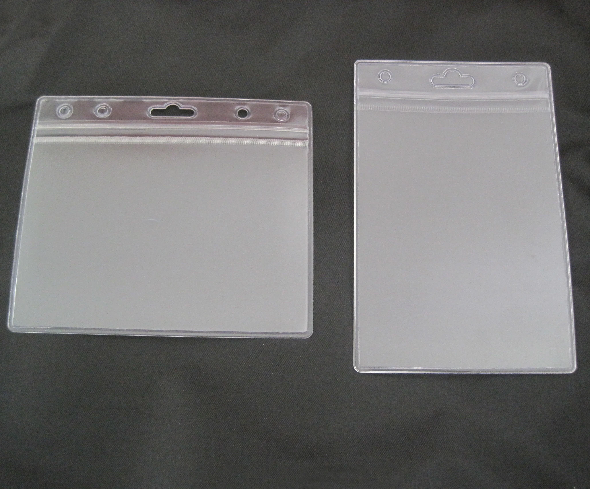 A1 B1 A4 A5 A6 A7 ziplock waterproof soft plastic card holder pvc card sleeve card case