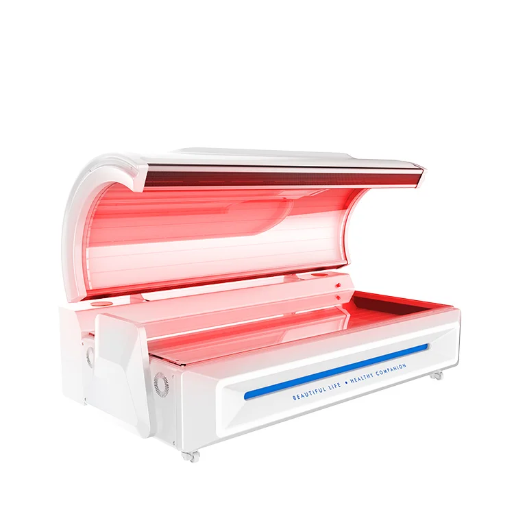 LED Beauty Red Light Therapy Bed near Infrared 660nm Photobiomodulation Device for Body Skin Rejuvenation Desktop Type