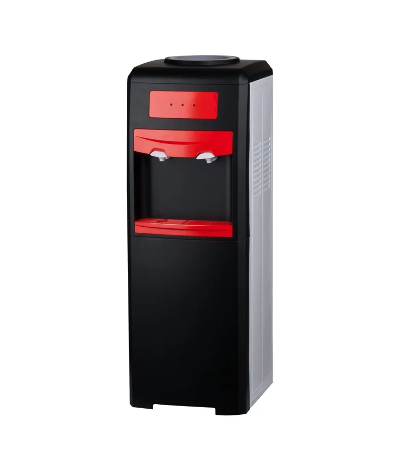 JINMING hot cold water dispenser Vertical water dispenser compressor cooling  free standing  water cooler with storage cabinet