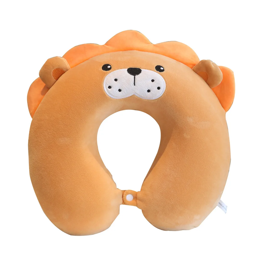 factory Outlet Cute Bear Lion Dinosaur avocado neck pillows car neck Office nap U-shaped Animal fruit Neck pillow