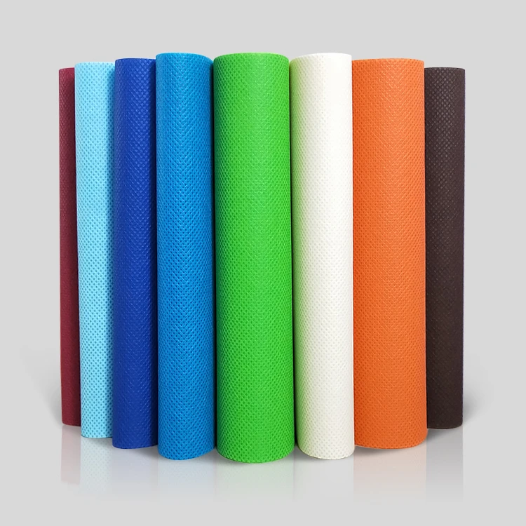 Eco-friendly raw material biodegradable pp spunbond nonwoven non woven fabric for bag making