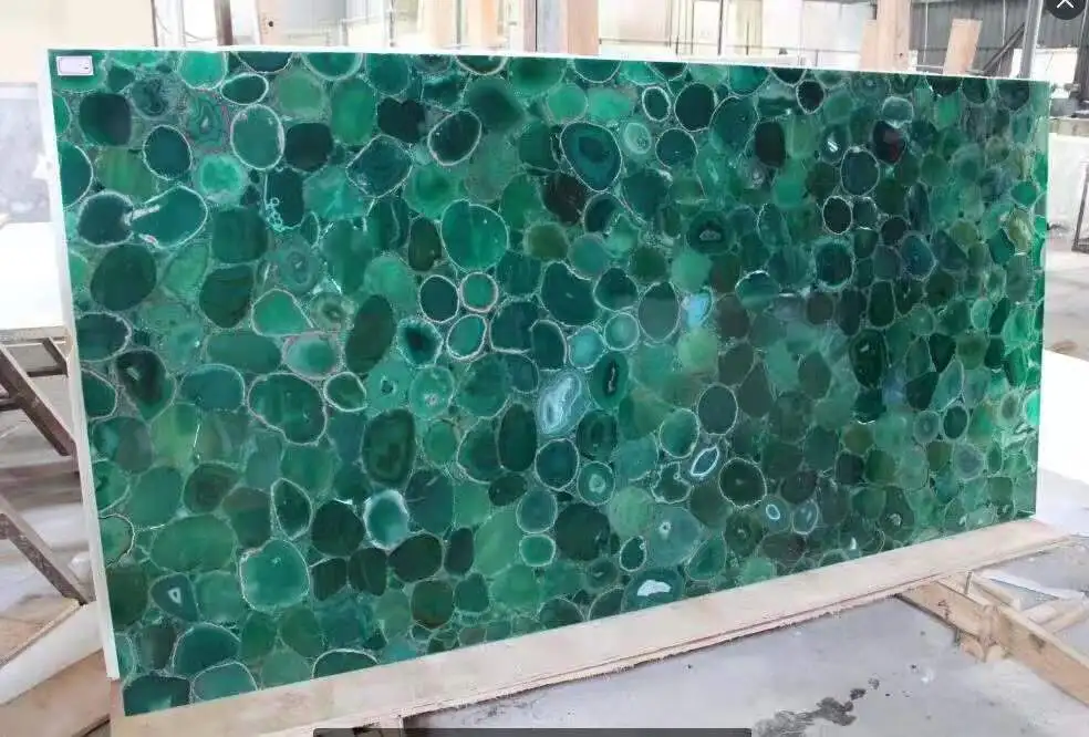 Green Malachite Slab Price Green gemstone agate stone slabs countertop