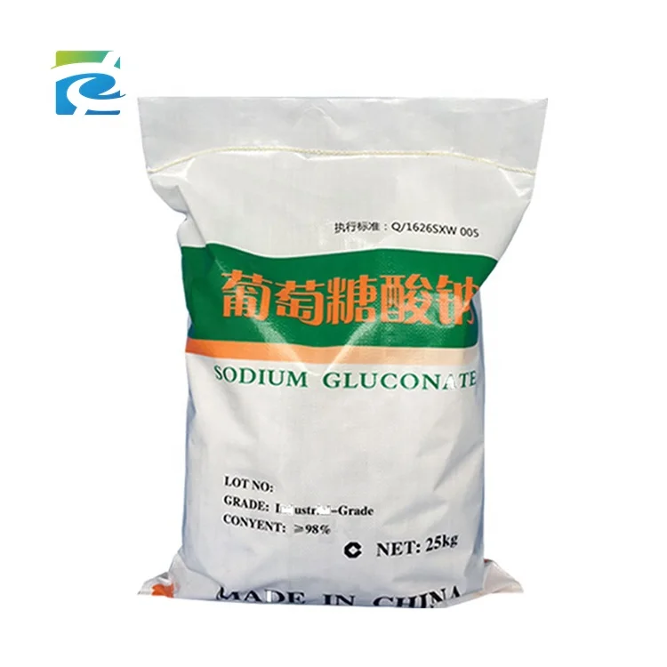 Chemical Auxiliary Industrial Grade Sodium Gluconate Cas 527-07-1 D-Gluconate sodium salt