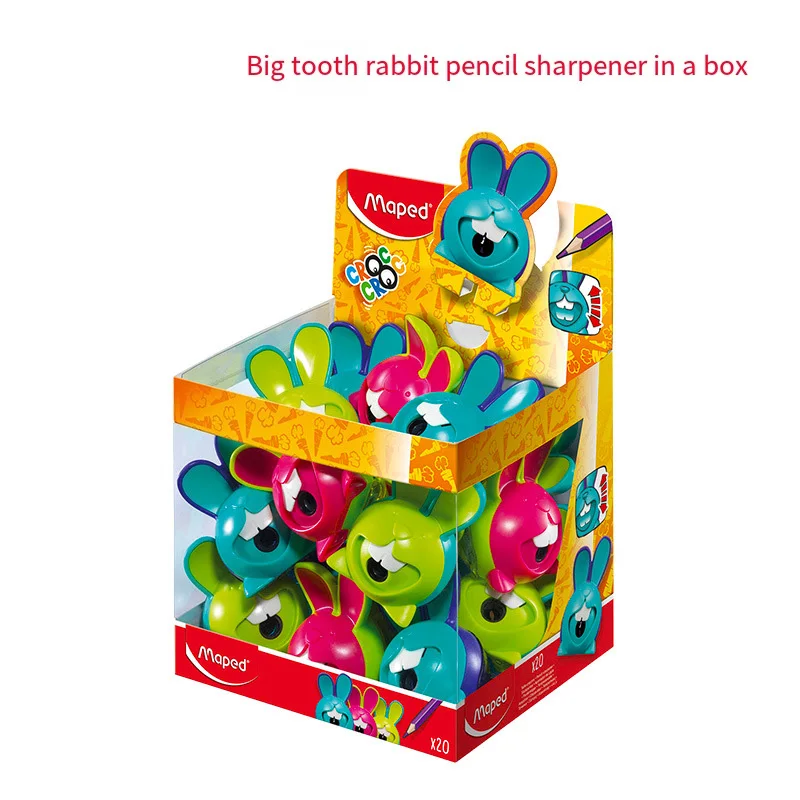 1 Manufacturers Direct Pen Knife Sharpener Pencil  Primary School Cartoon Rabbit Multi-functional Lovely Pen Sharpener