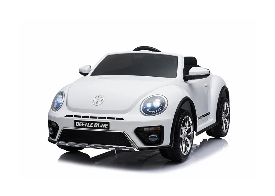 Premium Quality  Beetle Convertible Ride-on Car Licensed 2.4g Remote Control High-Low Speed Bluetooth Playback USB FM