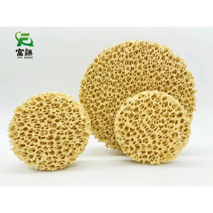 Zirconium Oxide Zro2-Ceramic Foam Filter for Steel Casting