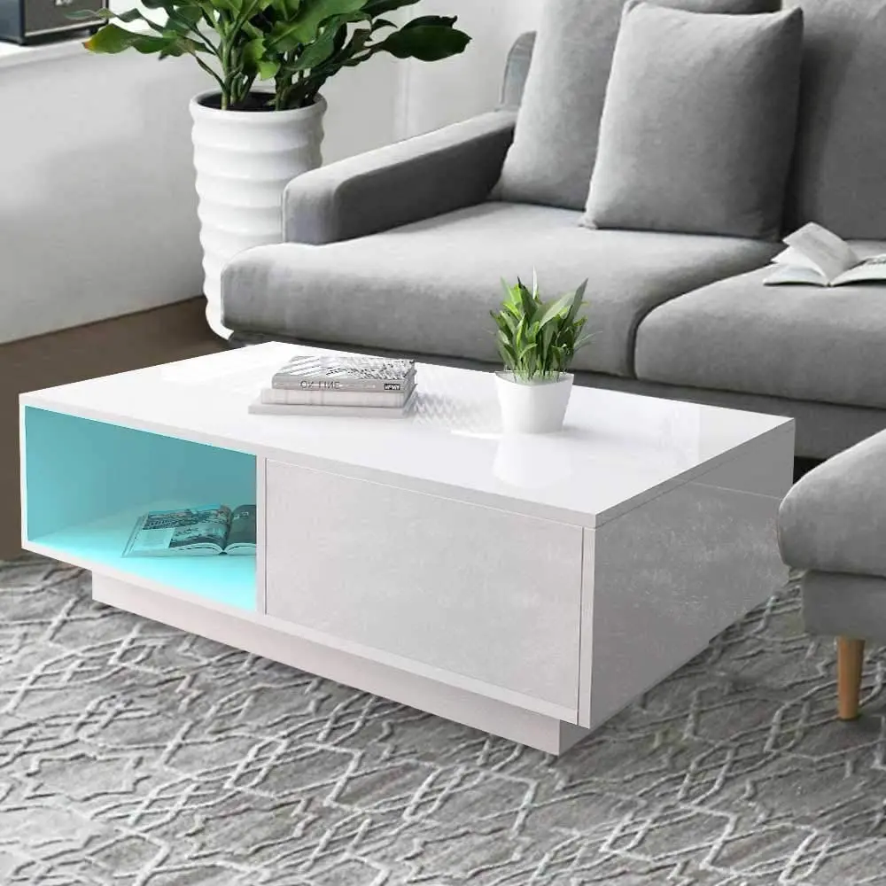 
Led coffee table designer modern gloss living room furniture coffee tables 