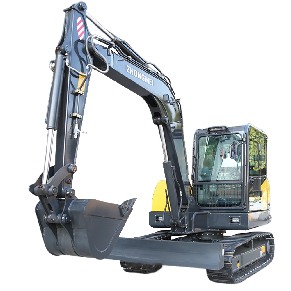 Small Excavator For Agriculture Construction Site Excavator Small Four-Drive Belt Excavator