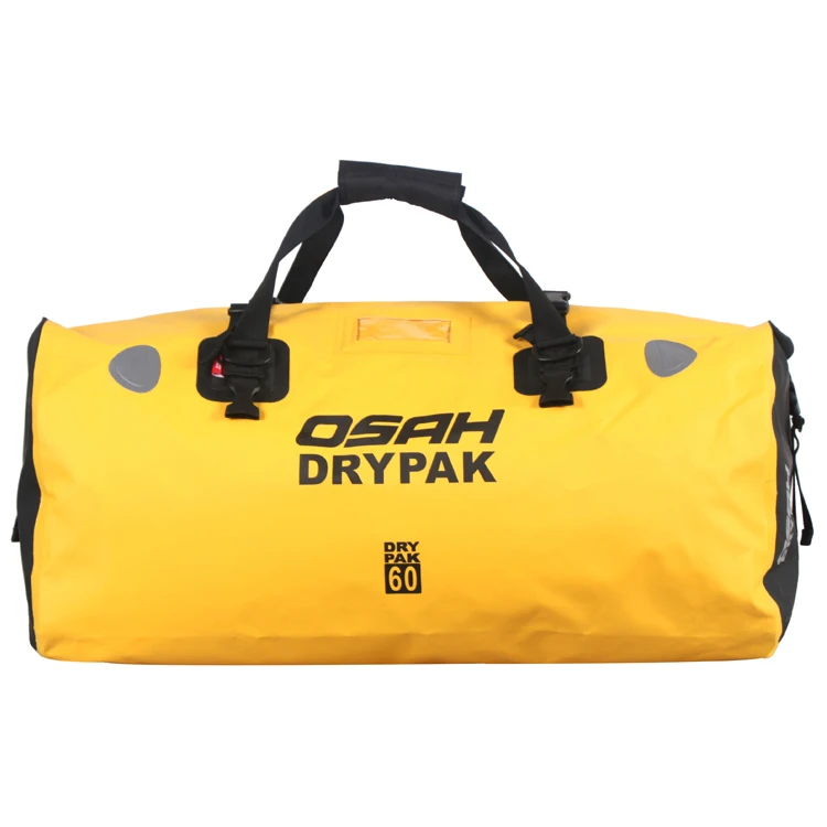 Trending Durable Tarpaulin Waterproof motorcycle backpack bag motorcycle duffel bag 60L back bag motorcycle