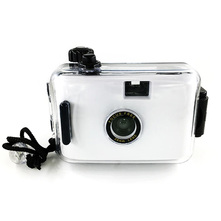 Pure color 35MM Film Manual Re-usable Camera Waterproof film Camera